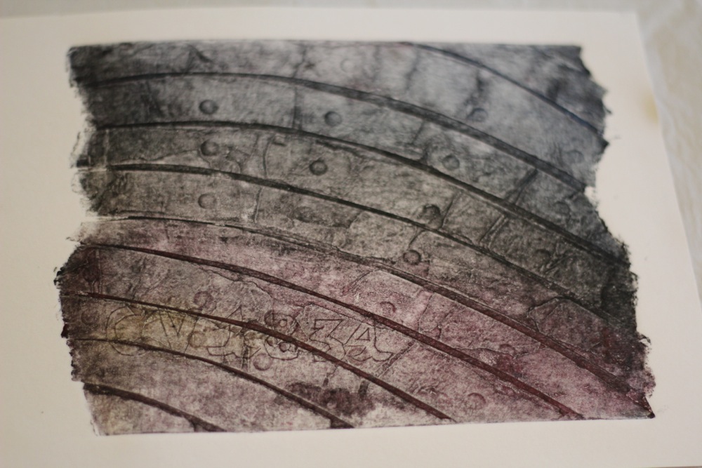 Collagraph print
