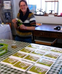 Faye Brown printing her 20:20 edition