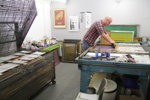 screen printing studio